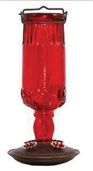 Woodstream Hummingbird  W - Antique Glass Bottle Hummingbird Feeder