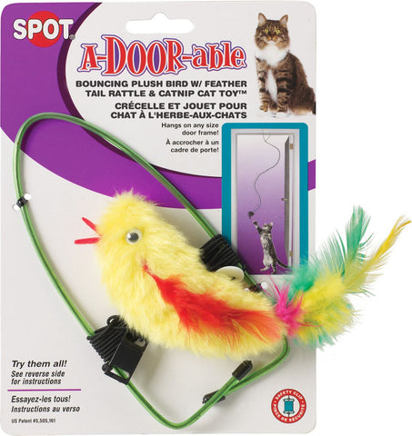 Ethical Cat-A-door-able Bouncing Feather Bird