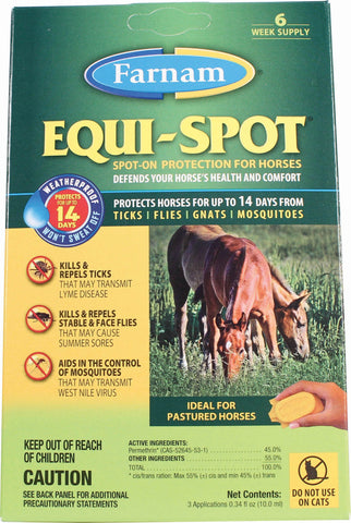 Farnam Companies Inc - Equi Spot Spot-on Fly Control For Horses