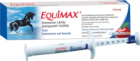 Durvet/equine           D - Equimax Dewormer Paste For Horses