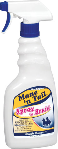 Straight Arrow Products D - Mane 'n Tail Spray N Braid For Horses