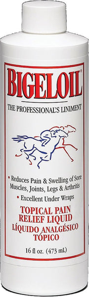 W F Young Inc - Bigeloil Topical Pain Relief Liquid For Horses