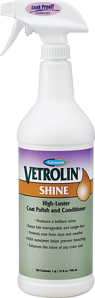 Farnam Co (equicare) - Vetrolin Shine Horse Polish & Conditioner Spray