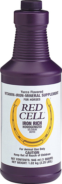 Farnam Co  Horse Health - Red Cell Liquid Iron Supplement For Horses