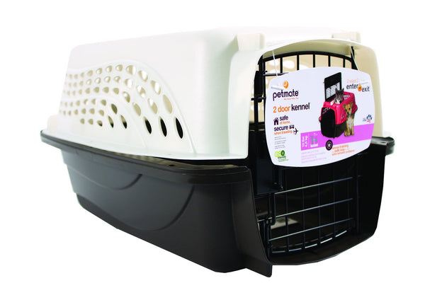 Petmate Inc - Carriers - 2 Door Top Load Kennel