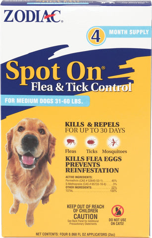 Farnam Pet - Zodiac Spot On Flea & Tick For Dogs