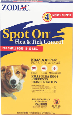 Farnam Pet - Zodiac Spot On Flea & Tick For Dogs