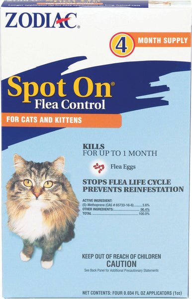 Farnam Pet - Zodiac Spot On For Cats & Kittens