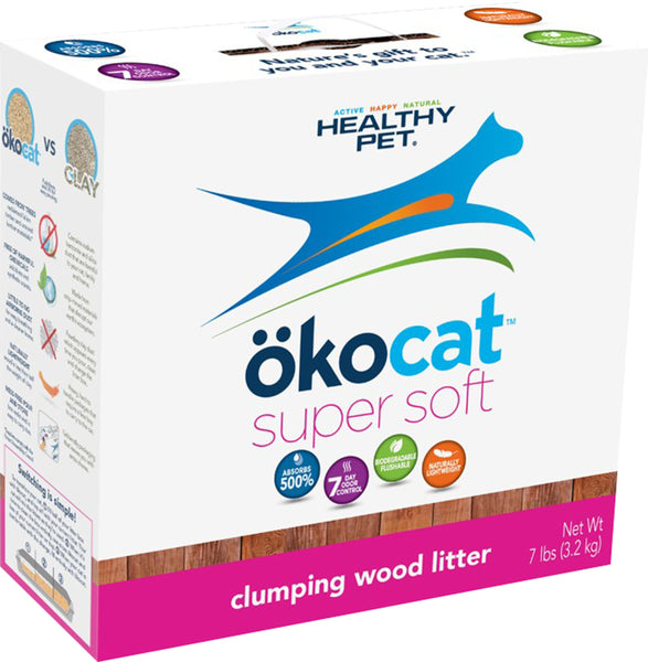 Healthy Pet - Litter - Okocat Super Soft Clumping Wood Litter