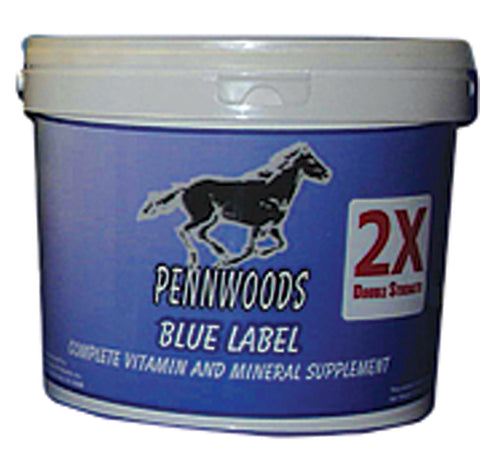 Pennwoods Equine Products - 2x Blue Label Double Strength Supplement For Horse