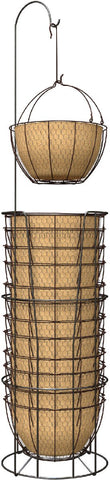 Panacea Products - Rustic Hanging Basket Bin