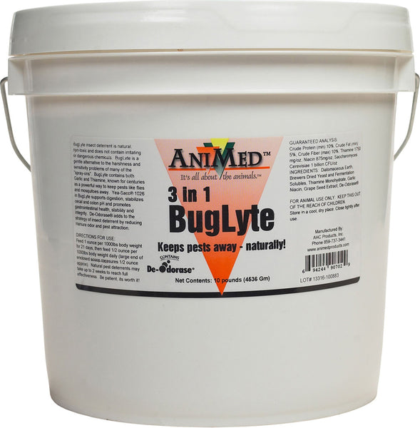 Animed                  D - Buglyte 3 In 1 Insecticide Supplement For Horses