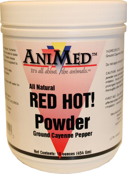 Animed                  D - Red Hot! Ground Cayenne Pepper Powder