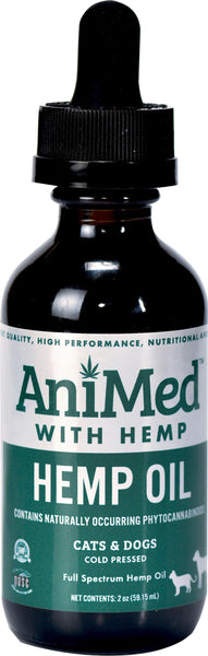 Animed                  D - Full Spectrum Hemp Oil For Cats And Dogs