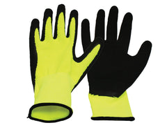 Boss Manufacturing      P - V2 Flexi-grip High-vis Polyester Knit Glove (Case of 12 )