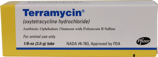 Durvet/equine           D - Terramycin Opthalmic Ointment