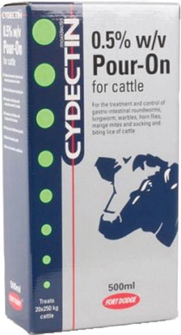 Bayer Animal Health     D - Cydectin Pouron For Beef And Dairy Cattle