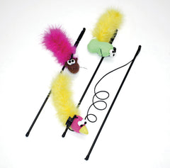 Ethical Cat - Feather Boa With Wand & Catnip