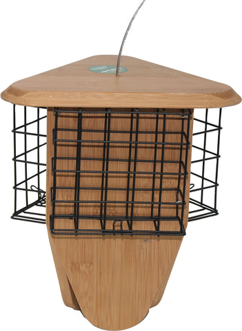 Woodstream Wildbird - Perky Pet Bamboo Triple Delight Suet Feeder