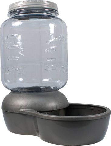 Petmate Inc - Mason Jar Replendish Dry Food Feeder