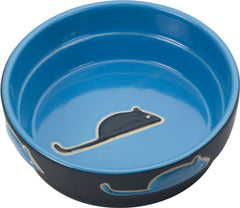 Ethical Stoneware Dish - Fresco Cat Dish