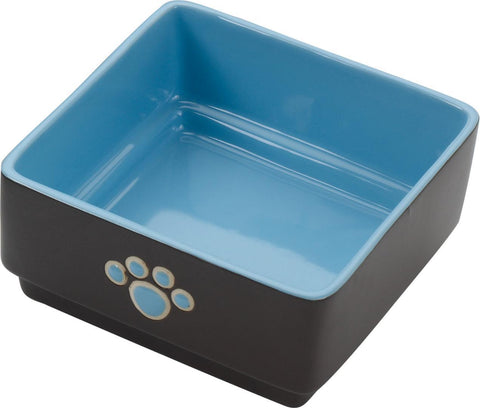 Ethical Stoneware Dish - Four Square Dog Dish