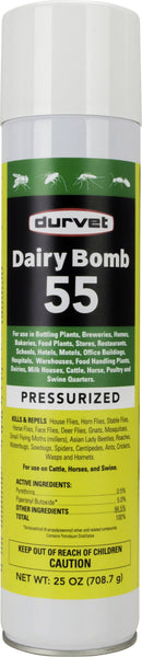 Durvet Fly             D - Dairy Bomb-55 Fogger (Case of 6 )