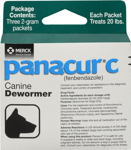 Merck Ah Equine       D - Panacur C Canine Dewormer