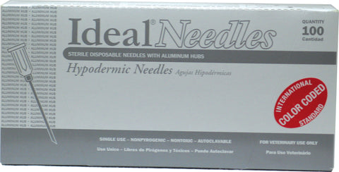 Neogen Ideal            D - Aluminum Hub Disposable Needle