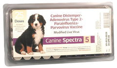 Durvet - Pet            D - Spectra 5 Dog Vaccine With Out Syringe (Case of 25 )