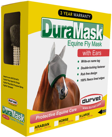 Durvet Fly             D - Duramask Fly Mask With Ears