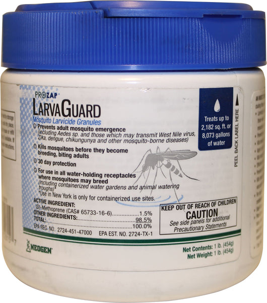 Durvet Inc              D - Prozap Larvaguard Mosquito Larvicide Granules