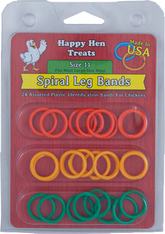 Durvet - Happy Hen    D - Spiral Leg Bands