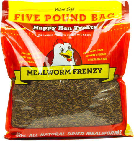 Durvet - Happy Hen    D - Mealworm Frenzy Chicken Treats