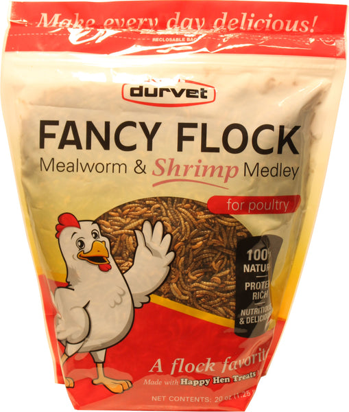 Durvet Inc              D - Fancy Flock Mealworm