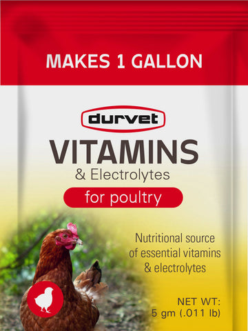 Durvet Inc              D - Vitamins & Electrolytes For Livestock And Poultry