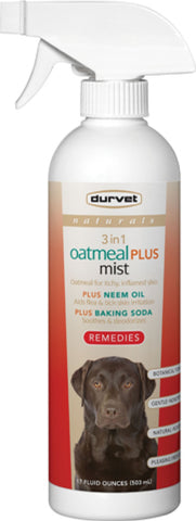 Durvet - Pet            D - Naturals 3 In 1 Oatmeal Plus Mist