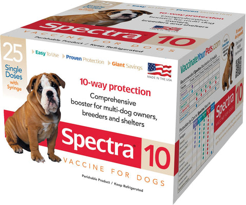 Durvet - Pet            D - Spectra 10 Dog Vaccine With Syringe