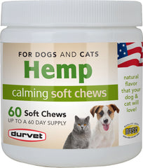 Durvet - Pet            D - Hemp Calming Soft Chews