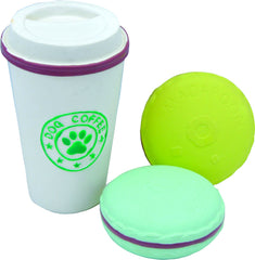 Coastal Pet Products - Li'l Pals Coffee Cup & Cookie Toy Set