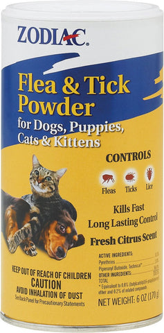 Farnam Pet - Zodiac Flea & Tick Powder For Dogs & Cats