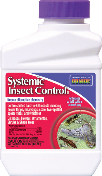 Bonide Products Inc     P - Systemic Insect Control Concentrate