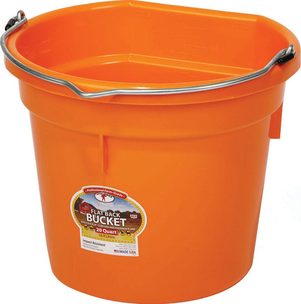 Miller Mfg Co Inc       P - Little Giant Plastic Flat Back Bucket