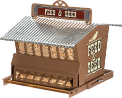 Audubon/woodlink - Rustic Farmhouse Feed/seed Squirrel-resist Feeder